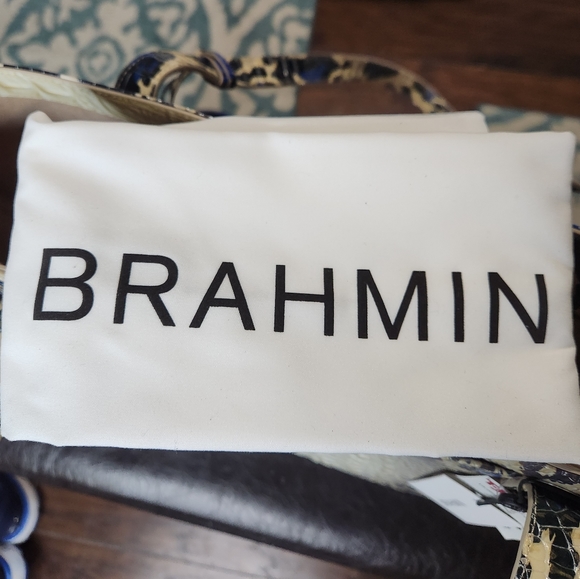 Brahmin Jaguar Ombre Melbourne Handbag and Wallet - Picture 14 of 14